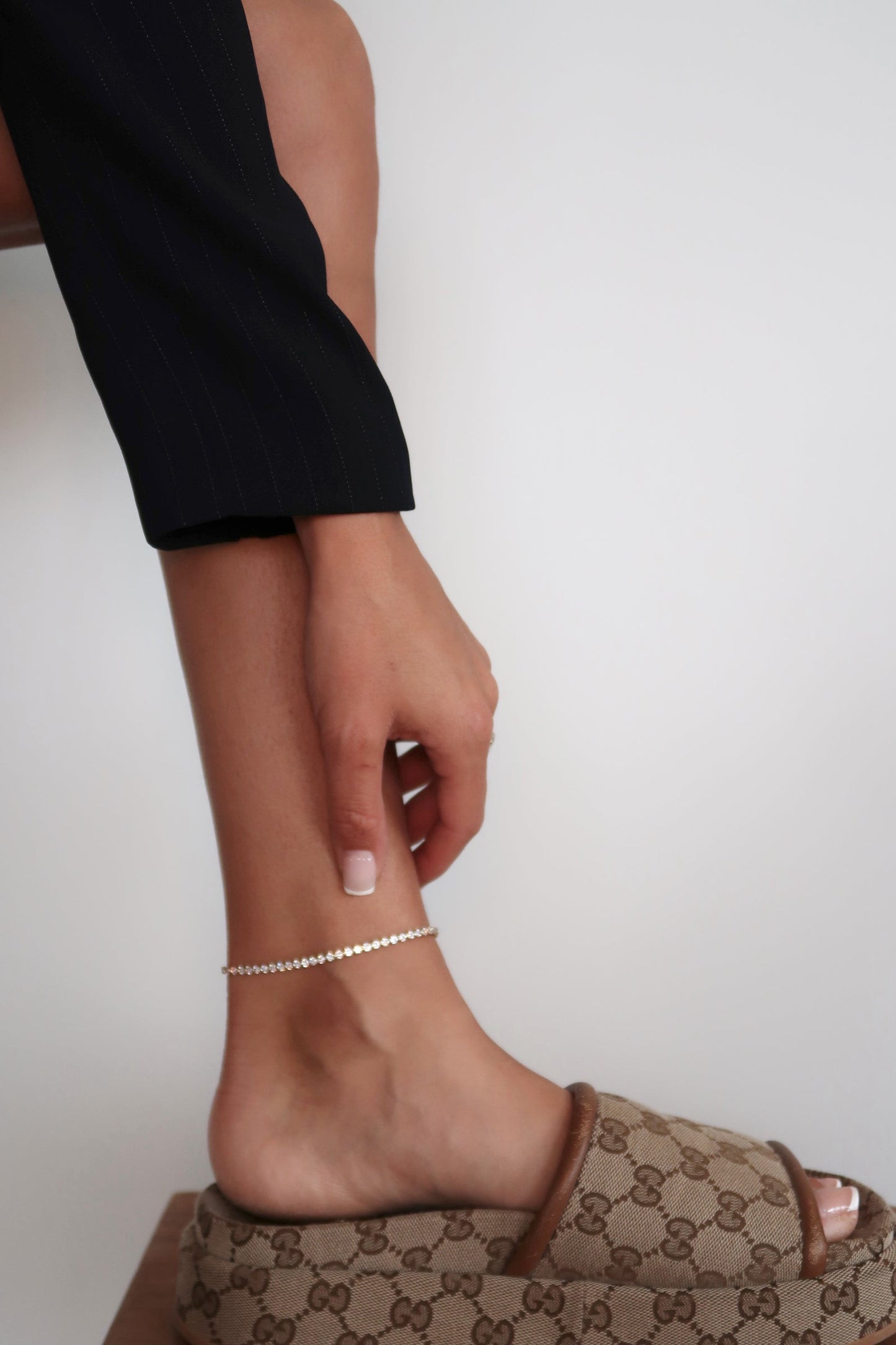 RHINESTONE ANKLET