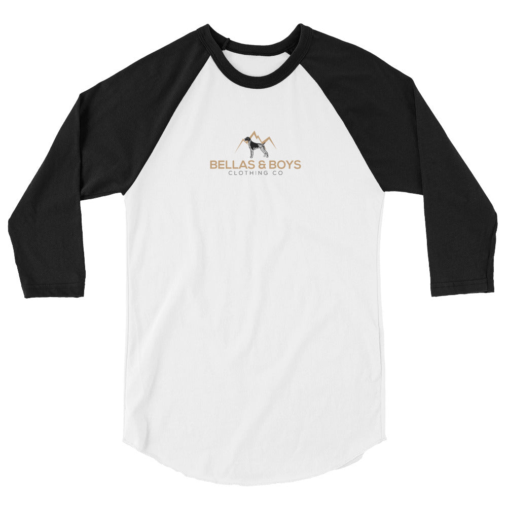 BBCC 3/4 sleeve raglan shirt